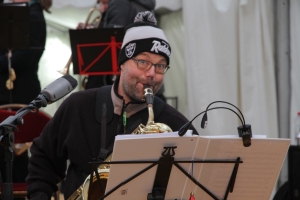 Olivier op bariton sax