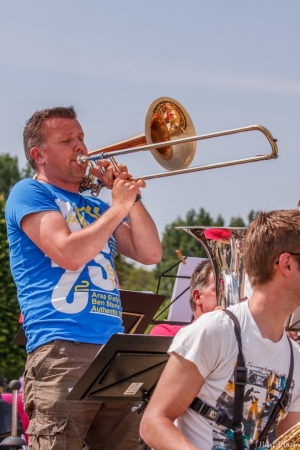 Solo Bart-Jan op bastrombone