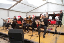 Notso Big Band op de Castle Christmas Fair